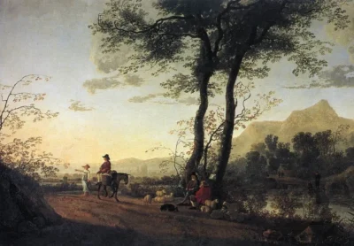 Aelbert Cuyp_A Road near a River