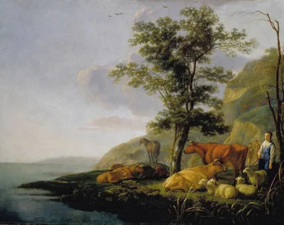 Aelbert Cuyp_Cattle Near A River