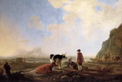 Aelbert Cuyp_Herdsmen with Cows