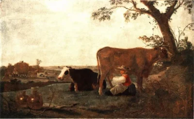 Aelbert Cuyp_The Dairy Maid