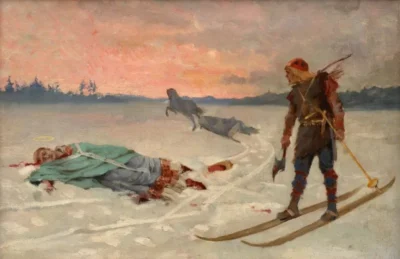 Albert Edelfelt_Death of Bishop Henrik