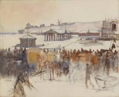 Albert Edelfelt_From the South Harbor