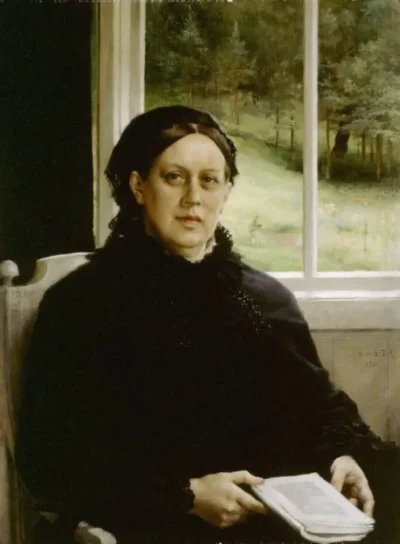 Albert Edelfelt_Mother of the Artist