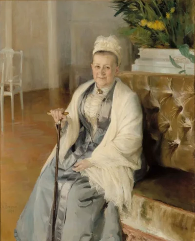 Portrait of Mrs. Anna Sinebrychoff