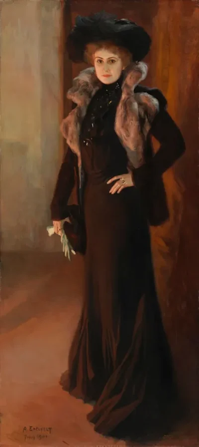 Albert Edelfelt_Portrait of Singer Aino Ackté