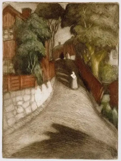 albert edelfelt street in porvoo