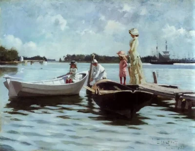 albert edelfelt summer life in the islets