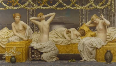 Albert Joseph Moore_A Summer Night