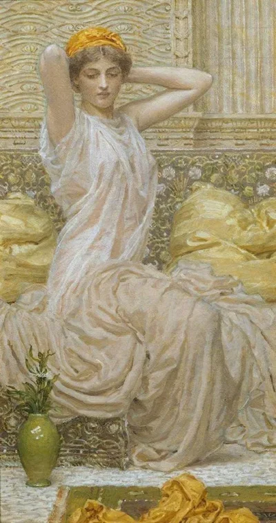 Albert Joseph Moore_The Toilette