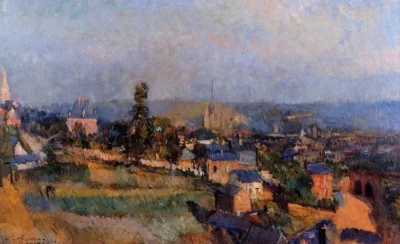 Albert Lebourg_At Bois Guillaume near Rouen