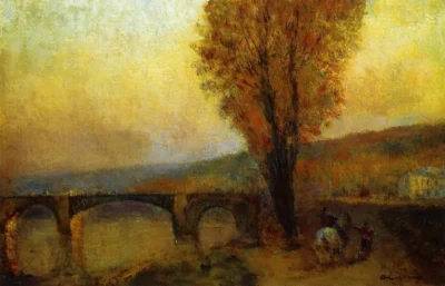 albert lebourg bridge and rider