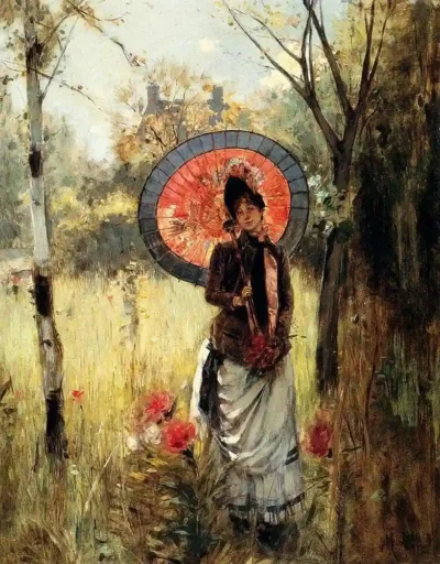 albert lynch a summer stroll