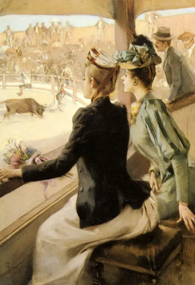 albert lynch at the bullfight