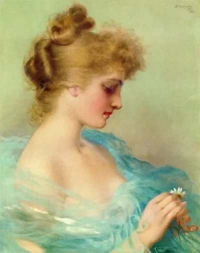 albert lynch portrait of a woman