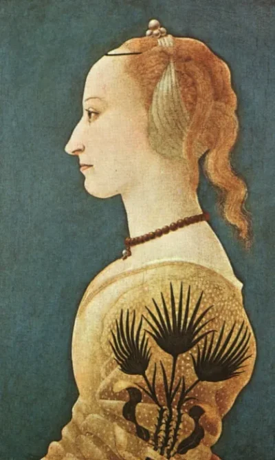 portrait of a lady in yellow