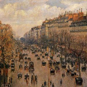 Boulevard Montmartre Afternoon, Sunlight