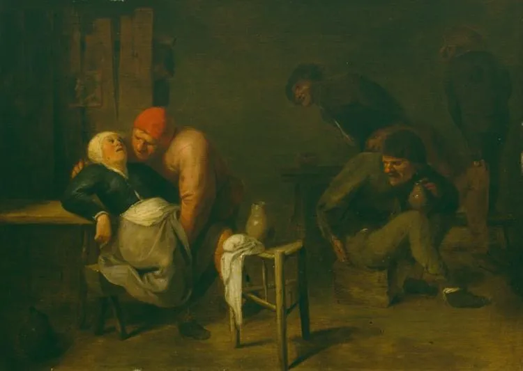 adriaen brouwer peasant inn