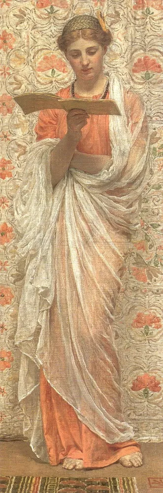 Albert Joseph Moore_A Reader