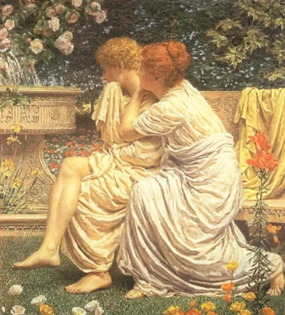 Albert Joseph Moore_An Idyll