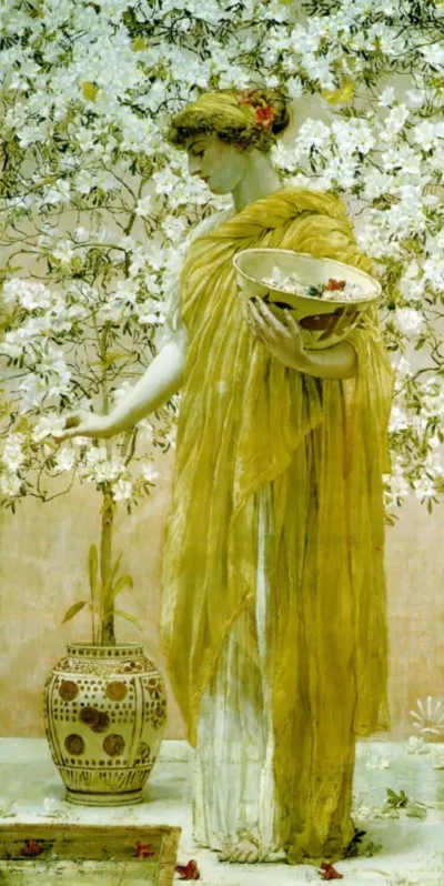 Albert Joseph Moore_Azaleas