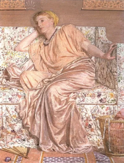 Albert Joseph Moore_Pansies