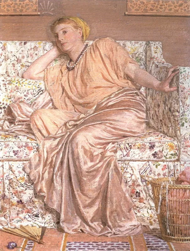 Albert Joseph Moore_Pansies