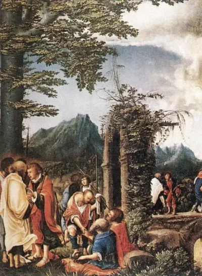 albrecht altdorfer communion of the apostles