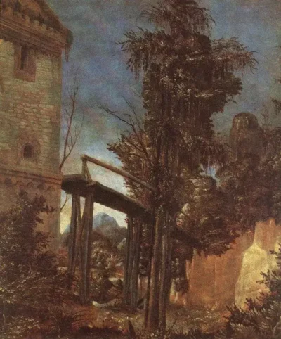 albrecht altdorfer landscape with path