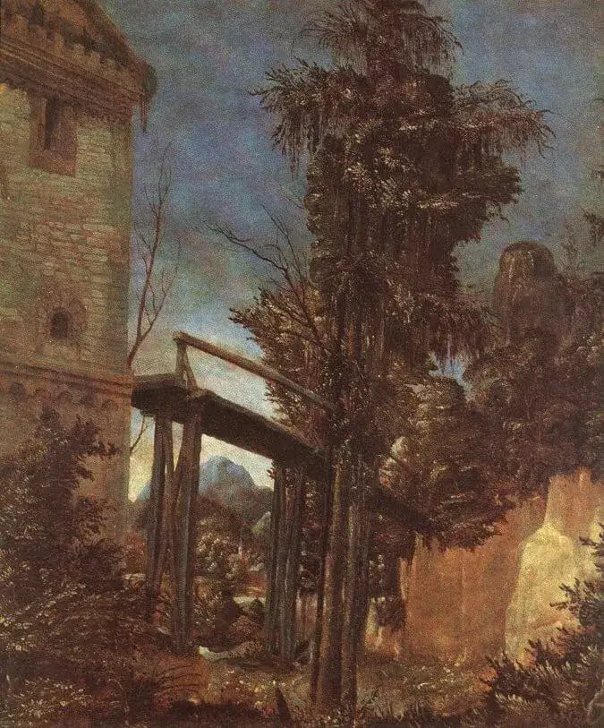albrecht altdorfer landscape with path
