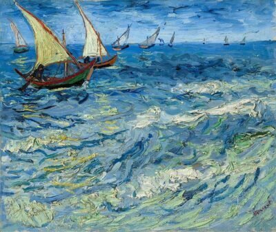 Seascape at Saintes-Maries