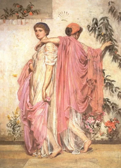 Albert Joseph Moore_Apricots