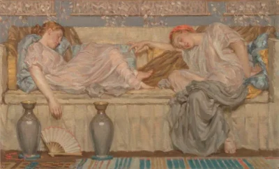 Albert Joseph Moore_Beads (a study)