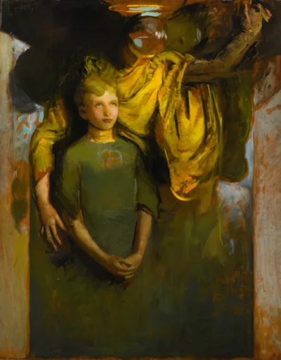 abbott handerson thayer boy and angel
