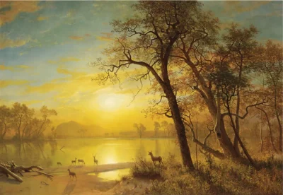 albert bierstadt mountain lake
