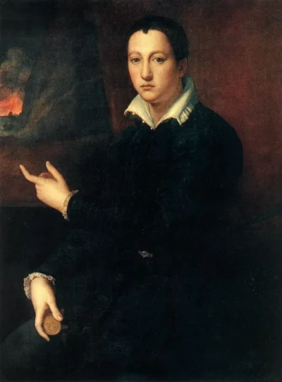 alessandro allori portrait of a young man